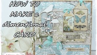 Cardmaking tutorial Special friends for Riddersholm Design [upl. by Darra620]