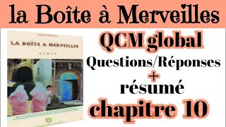 شرح رواية علبة العجائبquestion réponse chapitre 10la boîte à Merveilles personnagesاستعد للامتحان [upl. by Kameko]