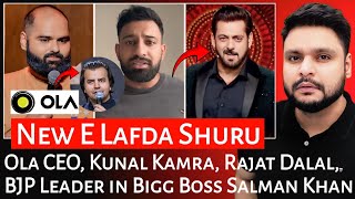 Ola CEO  Kunal Kamra  Rajat Dalal  BJP Leader  Bigg Boss 18  Salman Khan  Mr Reaction Wala [upl. by Hoashis]