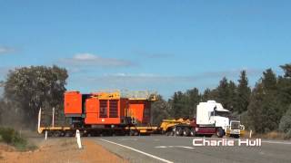 Heavy Haulage  Regal Transport amp Charlie Hull [upl. by Beore]