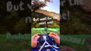 That was a close one 🕳️ fpv gopro apex viral nature landscape short fail [upl. by Uliram]