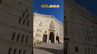 Basilica of the Annunciation  Church of the Annunciation  Nazareth  jesuschildhood jesus viral [upl. by Icyac]