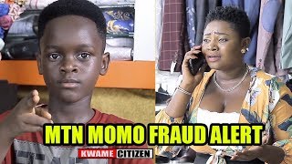 KWAME CITIZEN MTN MOMO FRAUD ALERT Advert shoot [upl. by Xyno]