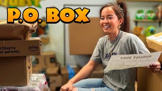 PO Box Opening Another package record [upl. by Eilyk]