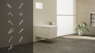 How to install VitrA VPro Concealed Cistern for masonry wall [upl. by Barnaby]