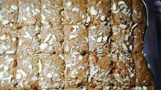 DILKUSHAR ki chakki  Besan ki barfi  Halwai jesi besan barfi Mohanthal ki recipe [upl. by Enyalaj]