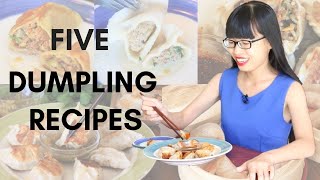 The Secret to PERFECT Dumpling Fillings w 5 Recipes [upl. by Lehteb]