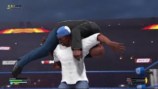 Def Jam 2K24  Joe Budden vs Starks  Hunts Point Scrapyard  Seth Rollins Attacks [upl. by Etnuahc114]