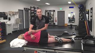 Sidelying Lumbar Rotational Mobilization [upl. by Ihpen286]