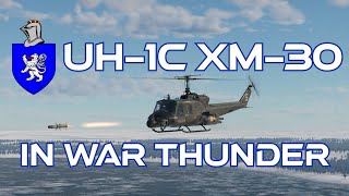 UH1C XM30 In War Thunder  A Basic Review [upl. by Voltz]