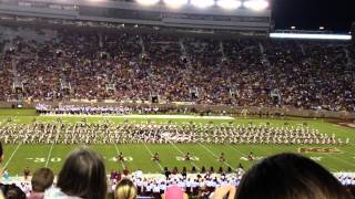 BethuneCookman Band At Doak Campbell Stadium and FSU  92113 [upl. by Xanthe]