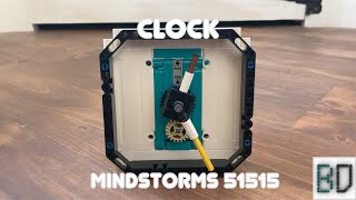 Clock  Lego Mindstorms 51515 [upl. by Rakabuba]