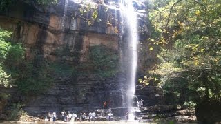 Srisailam Mallela Theertham Waterfalls  Srisailam forest  Telangana Tourism  Hybiz TV [upl. by Adnoraj33]