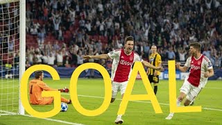 Goal Nicolas Tagliafico Ajax  AEK 2018 [upl. by Ertsevlis]