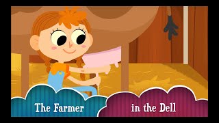 Farmer in the Dell  Nursery Rhymes amp Kids Songs [upl. by Dadelos900]