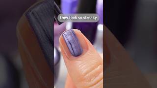 this trick will FIX your streaky manicure 🫣💅 nailpolish101 nailpolish [upl. by Aicenet]