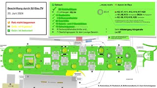 Übersichtsfolien mit zweitem Lichtauge K4 ✅  2062024  s21 stuttgart21 [upl. by Asetal]