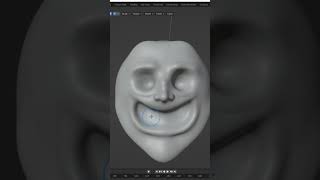 Sculpting a face  Blender tutorial [upl. by Willin44]