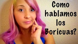 Como hablamos los BoricuasDiccionario Boricuapalabras de puertorriqueños [upl. by Merrie]