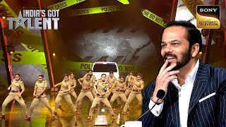 Rohit Shetty Special Police Act को मिला Double Golden Buzzer  India’s Got Talent 9 Talent NonStop [upl. by Odine]