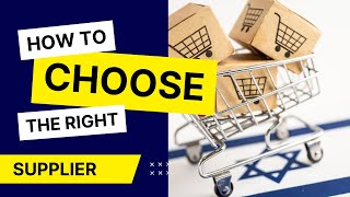 How To Choose The Right Supplier For Your Business [upl. by Granny]