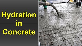 Hydration in Concrete [upl. by Studner]