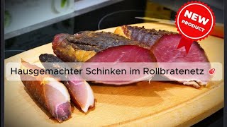 ‼️ Selbstgemachter Schinken im Rollbratenetz [upl. by Jaquiss424]