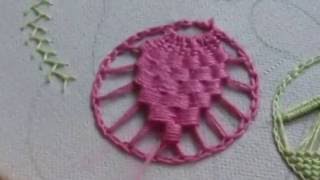 Hand Embroidery Flower Designs Proficiency Knowledge Part 5 [upl. by Schulman]