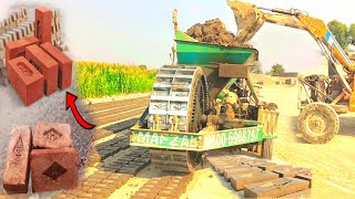 Bricks Making Machine in pakistan  90000 Capacity Per Day  Clay Brick Plante [upl. by Aicyla755]