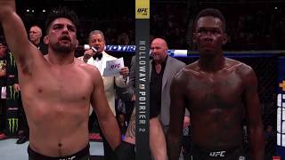 Adesanya vs Gastelum Final Round UFC Interim Middleweight Title [upl. by Nyret]