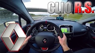 2016 Renault Clio RS 200Hp POV Daily drive in Germany ✔ [upl. by Ennaear]