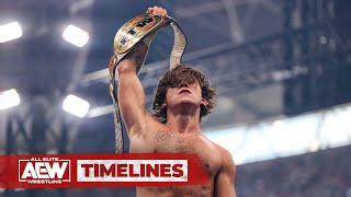 The RISE of the ColdHearted Handsome Devil amp FTW Champion HOOK  AEW Timelines [upl. by Hendrik]