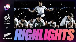 HIGHLIGHTS  FRANCE V NEW ZEALAND  AUTUMN NATIONS SERIES [upl. by Htinek]