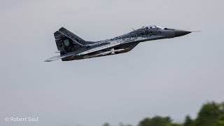 MotionRC Freewing Twin 80mm MiG29 with thrust vectoring at Peeler Park Nashville Tennessee [upl. by Ahtrim665]