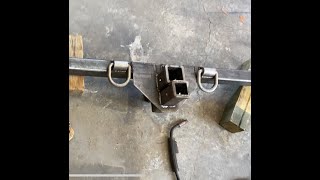 Fabricating a new double tow hitch for my fifth wheel [upl. by Windsor]