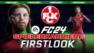 FC24 FIRSTLOOK ● SPIELERKARRIERE Neuheiten und Gameplay mit FCK [upl. by Nnoved203]