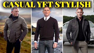 How to Look Sharp in Casual Clothes Like James Bond [upl. by Towny421]