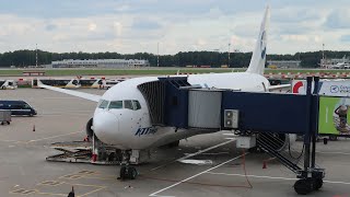 Boeing 767200 ак Utair  Рейс Анадырь  Москва [upl. by Wey105]