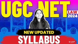 UGC NET Law 2024 New Updated Syllabus amp Exam Pattern Explained [upl. by Stine]