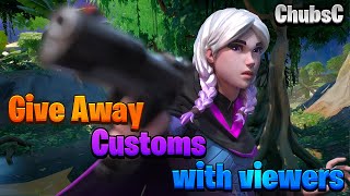 🔴Fortnite Customs with Viewers  Raffle  Give Away 🔴 [upl. by Caiaphas]