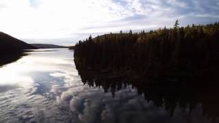 State Lake Kedgwick NB Kedgwick New Brunswick Canada Yuneec Typhoon Q500 4K [upl. by Dleifxam]