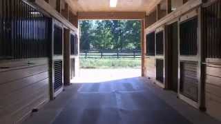 King Barns  Video Barn Tour of Epic Farm Middlefield CT [upl. by Dnaltruoc]