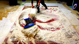 Captivating Carpet Cleaning  Watch Dirt Disappear Instantly Ultimate ASMR [upl. by Aicekan426]