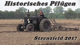 Historisches Pflügen Erntefest Bernburg Strenzfeld 2017 [upl. by Aneej930]