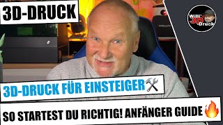 3D Druck für Einsteiger So startest du richtig Anfänger Guide 1 [upl. by Gui]