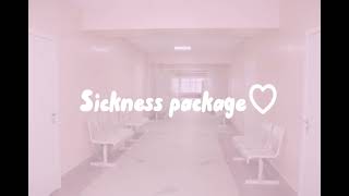 【ultimate sickness package】 ug sub BENIFITS IN DESCRIPTION [upl. by Gambell598]