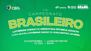 Cerimônia de Abertura Campeonato Brasileiro Loterias Caixa de Ginástica Rítmica Adulto [upl. by Zorina]