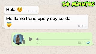 30 MINUTOS de Las Conversaciones MAS GRACIOSAS de WhatsApp 🤣📲 [upl. by Ayekel]