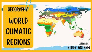 World climatic regions Climatology  Geography upsc [upl. by Yur]