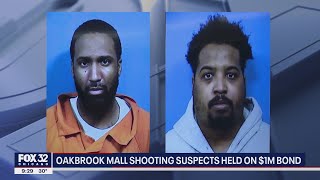 Oakbrook Center mall shooting Suspects held on 1M bond [upl. by Eveineg]